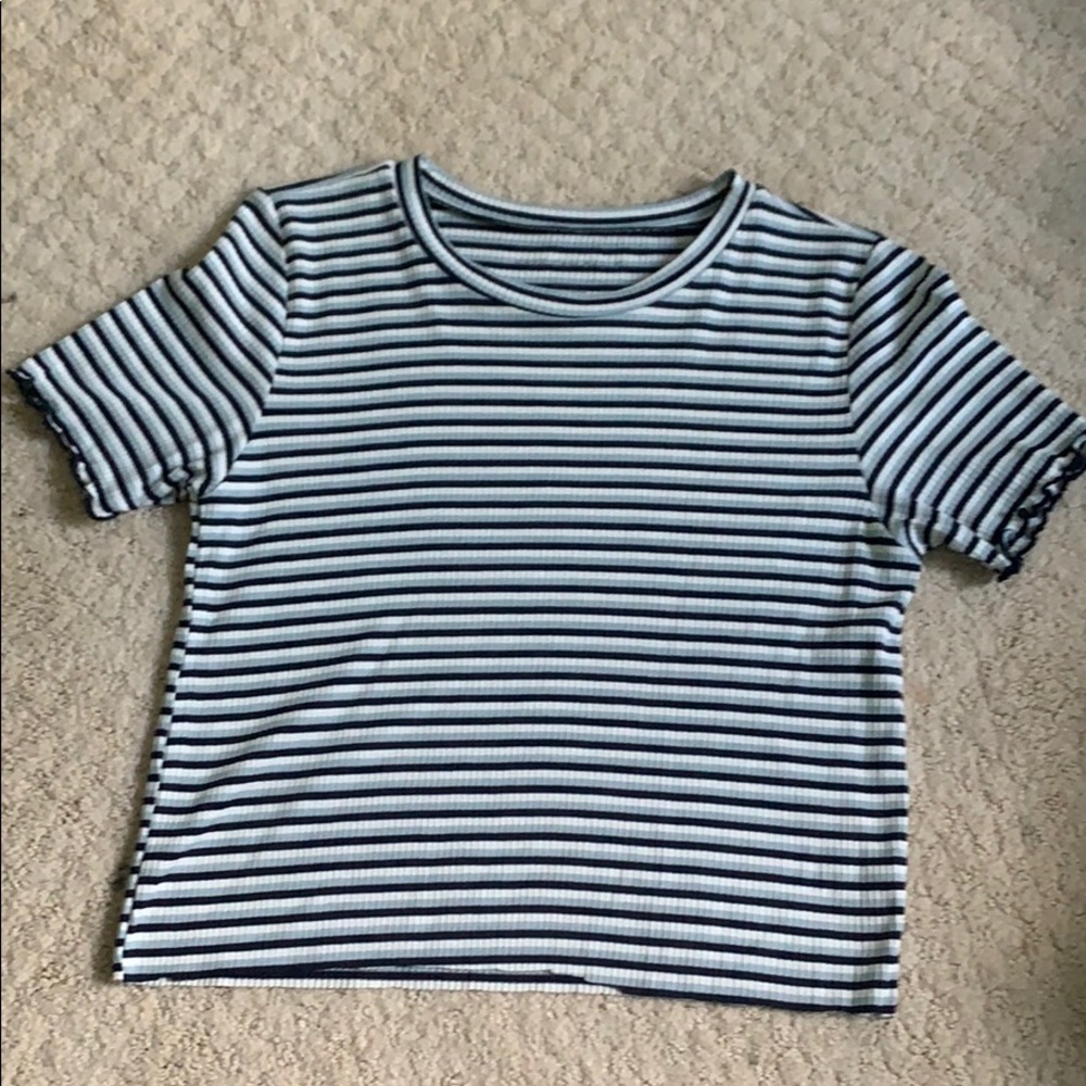 american eagle striped shirt